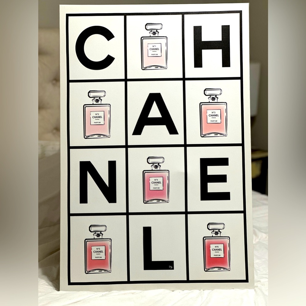 Chanel Wall Canvas